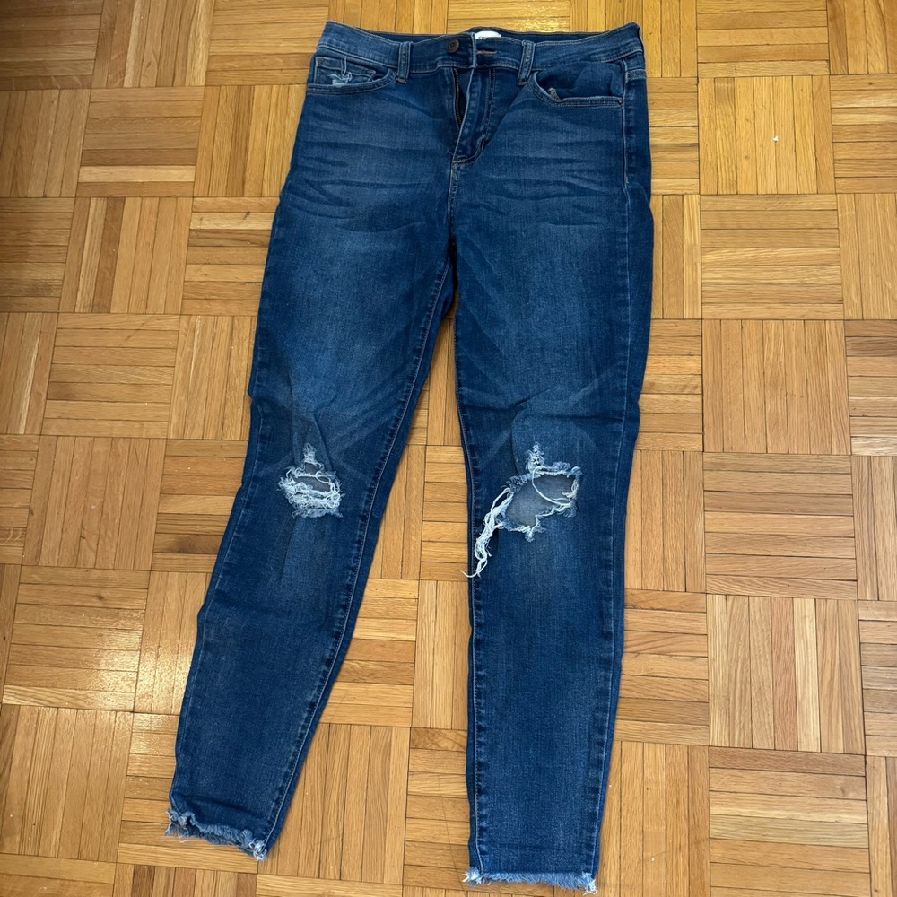 Sneakpeek Ripped Skinny Jeans